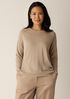Superfine Merino Crew Neck Top in Regenerative Wool