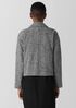 Organic Cotton Tweed Short Blazer
