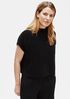 Organic Linen Cotton Funnel Neck Box-Top