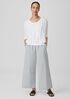 Organic Linen Cotton Cropped Cardigan