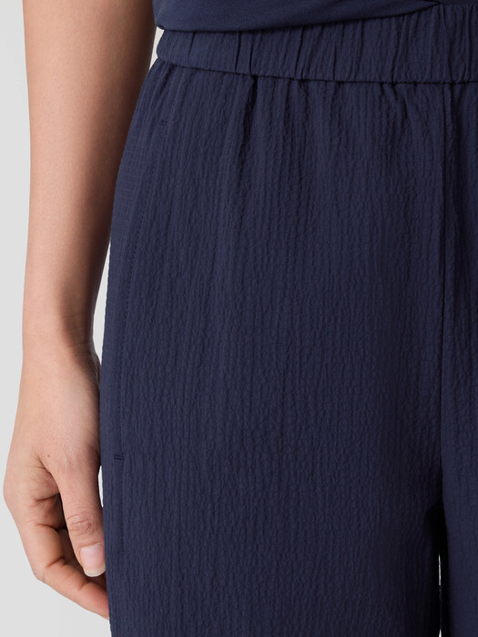 Organic Cotton Pucker Lantern Pant