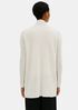 Organic Linen Cotton High Collar Cardigan