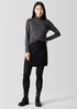 Fine Merino Turtleneck Top in Regenerative Wool