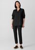 Organic Cotton Poplin Classic Collar Shirt