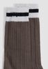 Recycled Nylon Blend Crew Sock