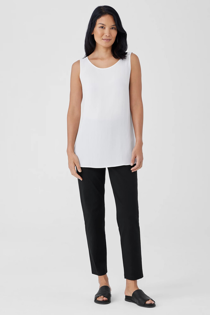 Cotton Blend Ponte Slim Pant Cotton Blend Ponte Slim Pant