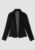 Velvet High Collar Jacket