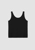 Stretch Silk Jersey Scoop Neck Tank