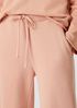 Organic Cotton French Terry Wide-Leg Pant