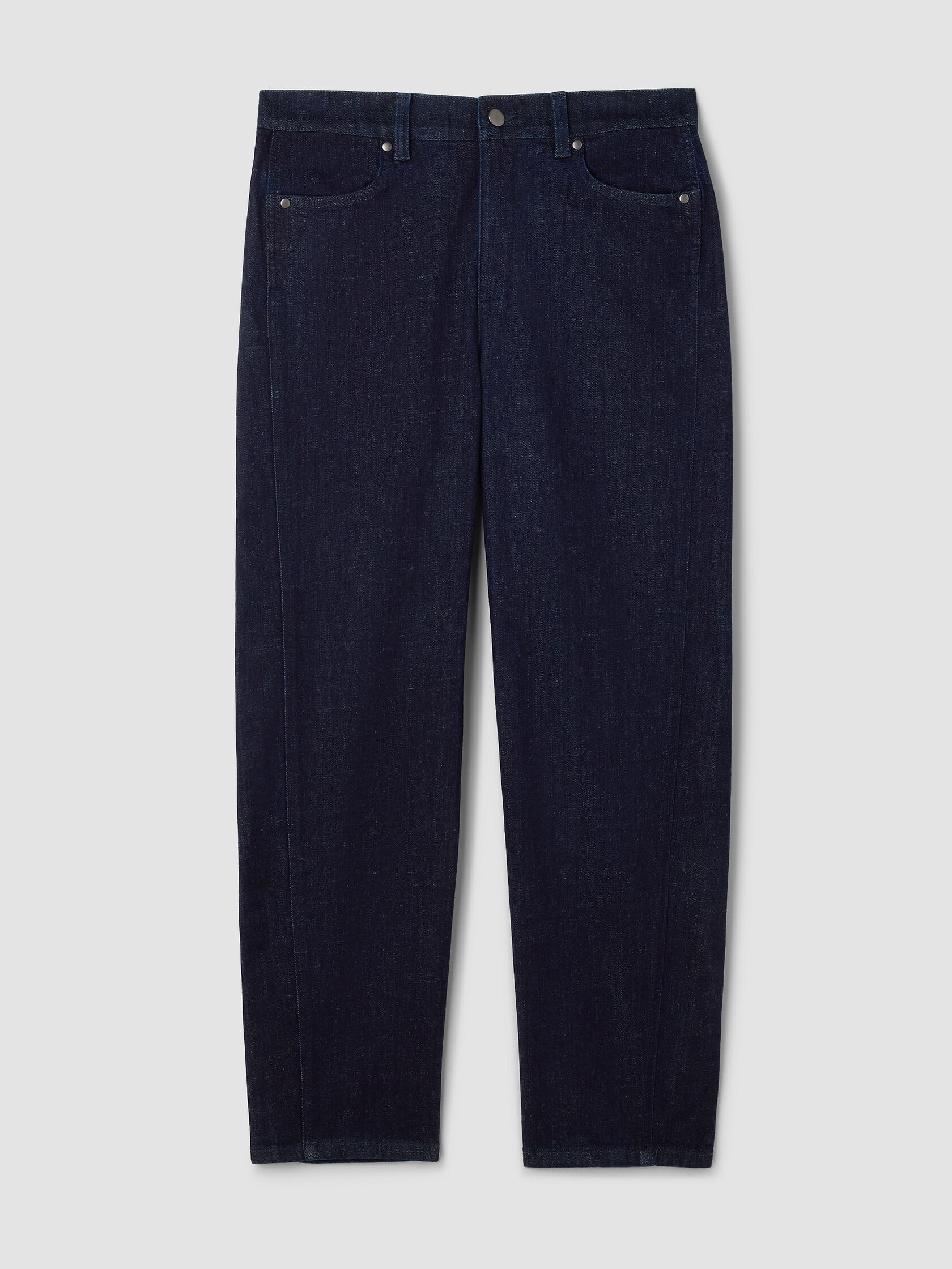 Cotton Stretch Denim Lantern Jean