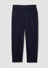 Cotton Stretch Denim Lantern Jean