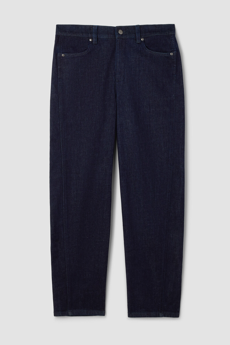 Cotton Stretch Denim Lantern Jean Cotton Stretch Denim Lantern Jean