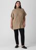 Peruvian Organic Cotton Alpaca Poncho