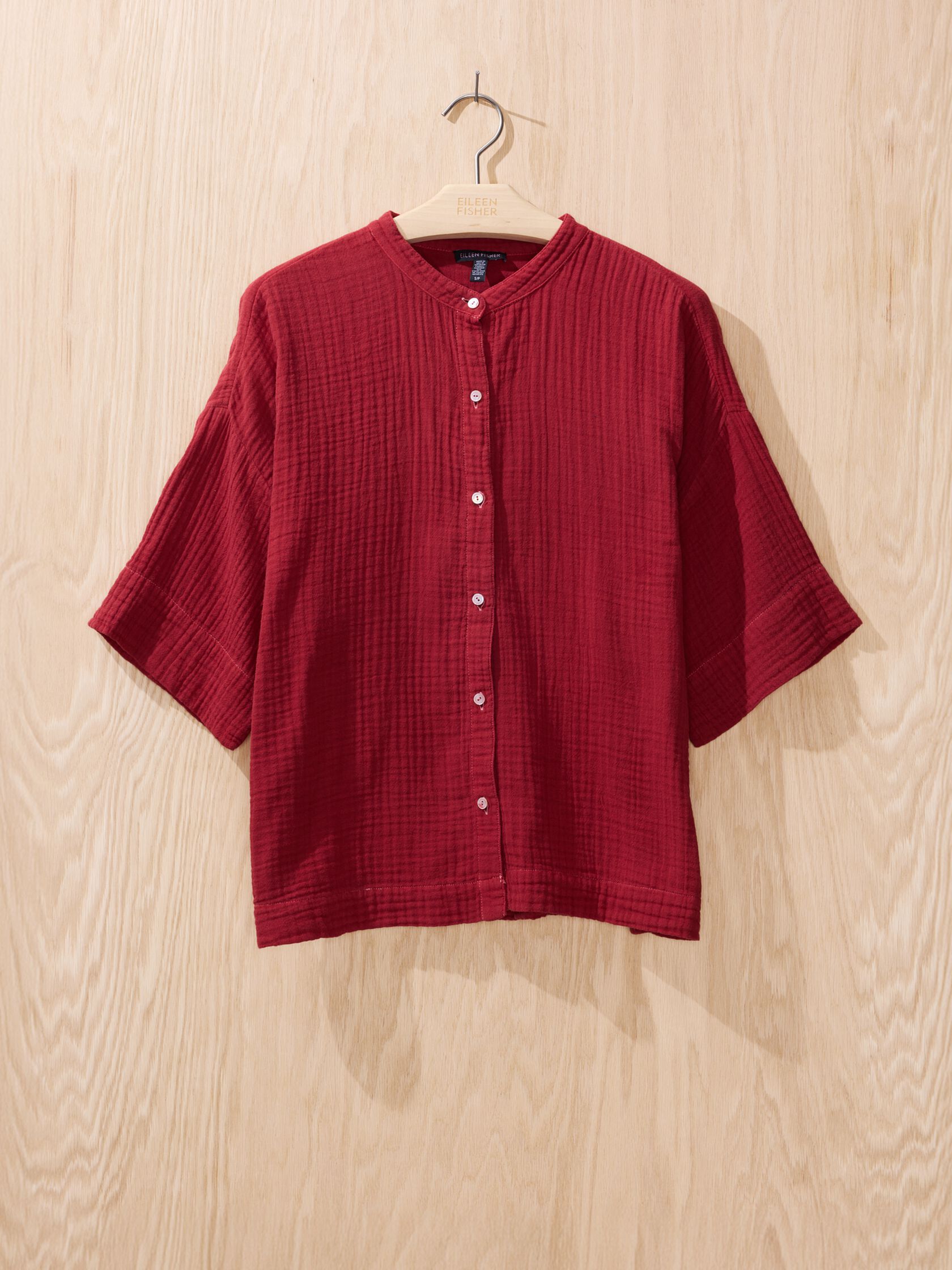 Renew Overdye Organic Cotton Shirt, S