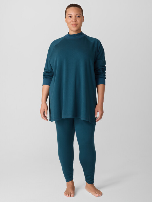 Cozy Brushed Terry Hug High-Waisted Leggings