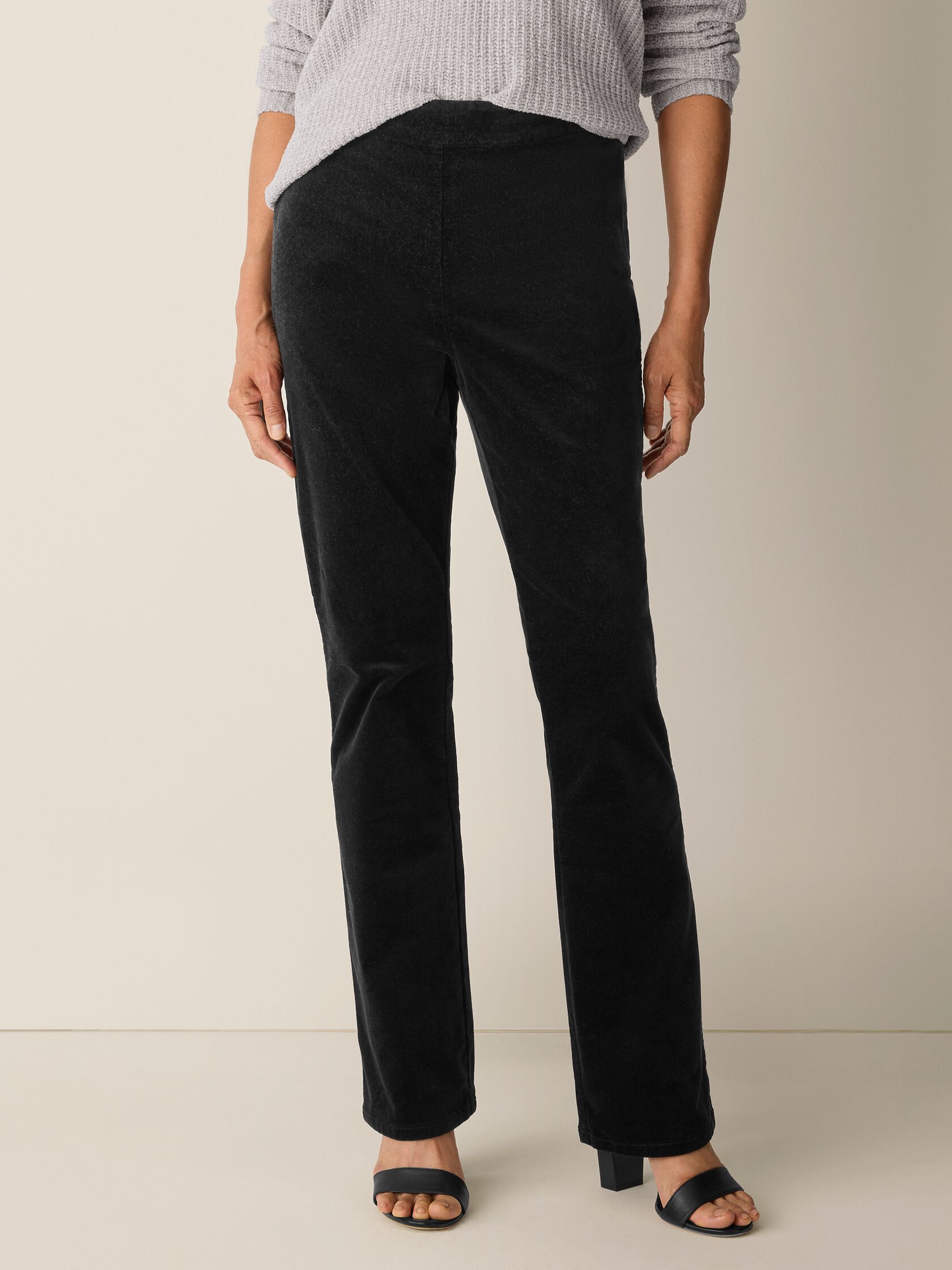 Brushed Organic Cotton Kick Pant