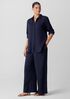 Organic Cotton Lofty Gauze Classic Collar Shirt