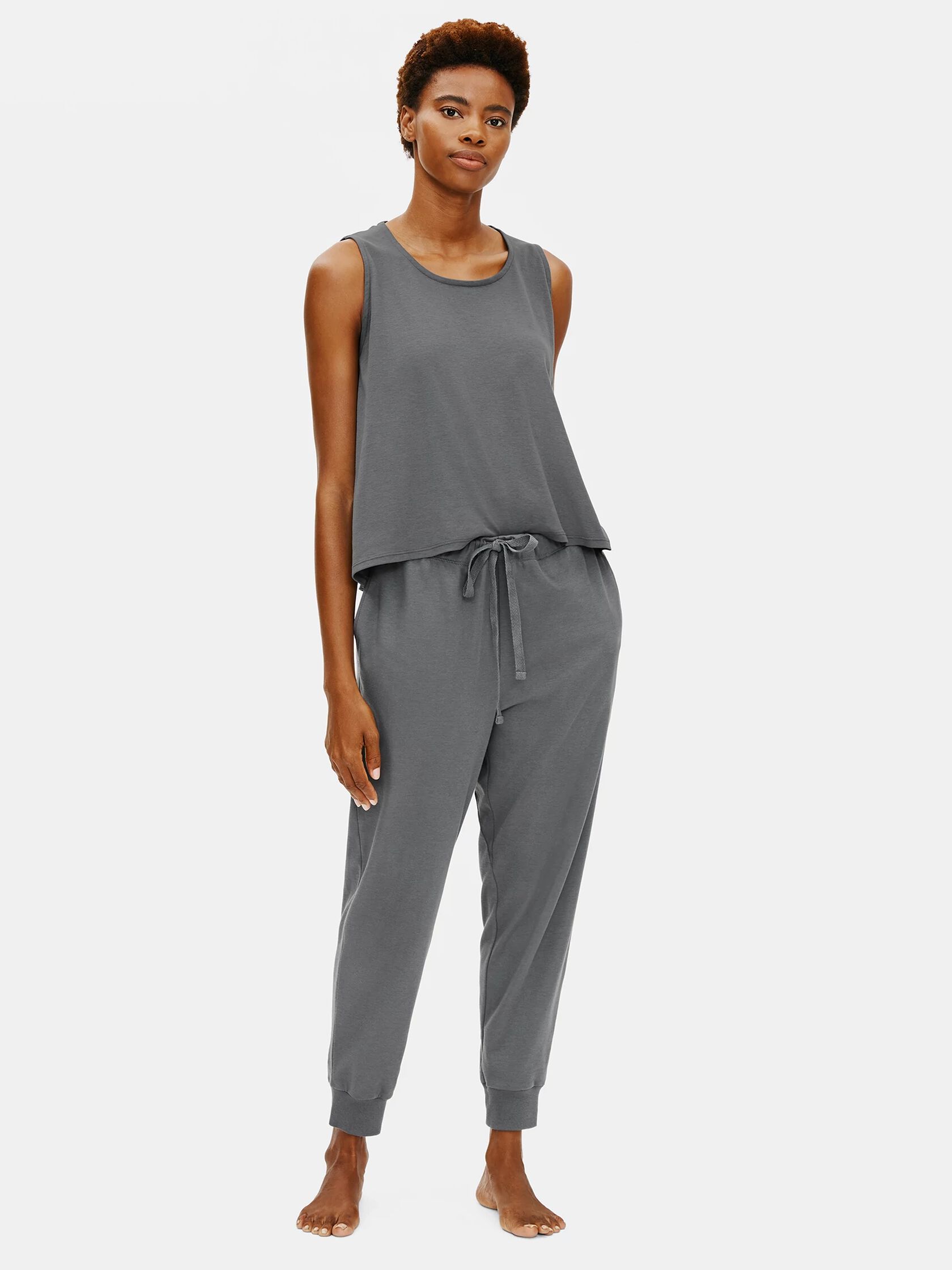 Cozy Organic Cotton Interlock Jogger Pant