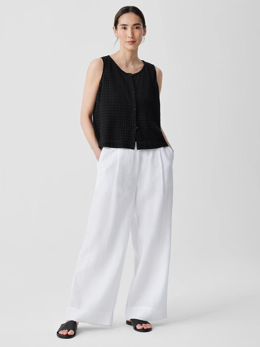 Organic Cotton Voile Box Vest