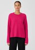 Cashmere Silk Bliss Crew Neck Top