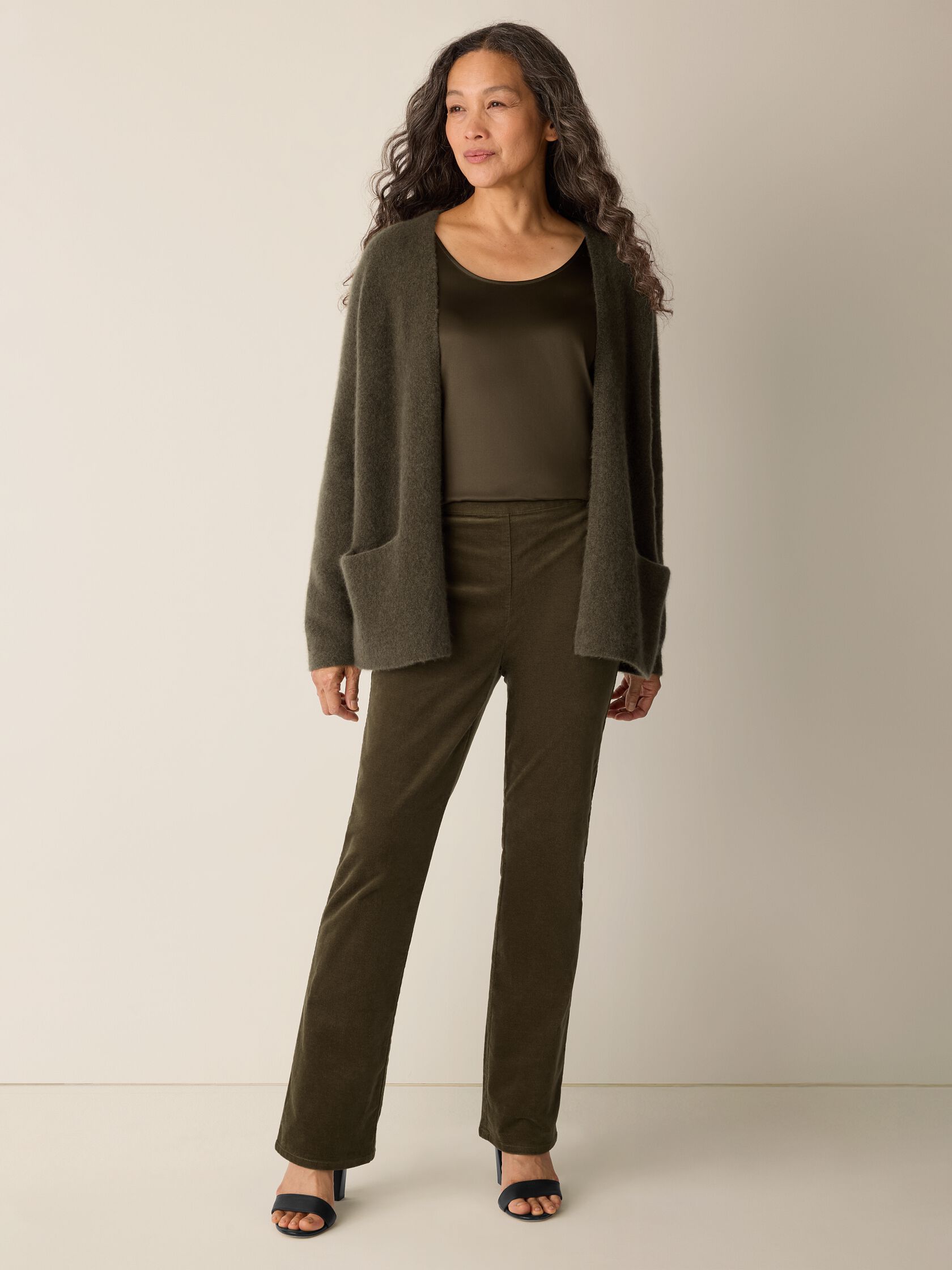 Cashmere Silk Boucle Bliss Cardigan
