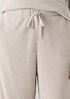 Mélange Organic Cotton Waffle Jogger Sleep Pant