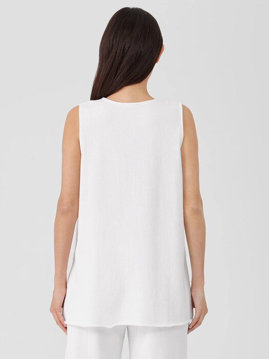 Lightweight Organic Cotton Terry Long Tank