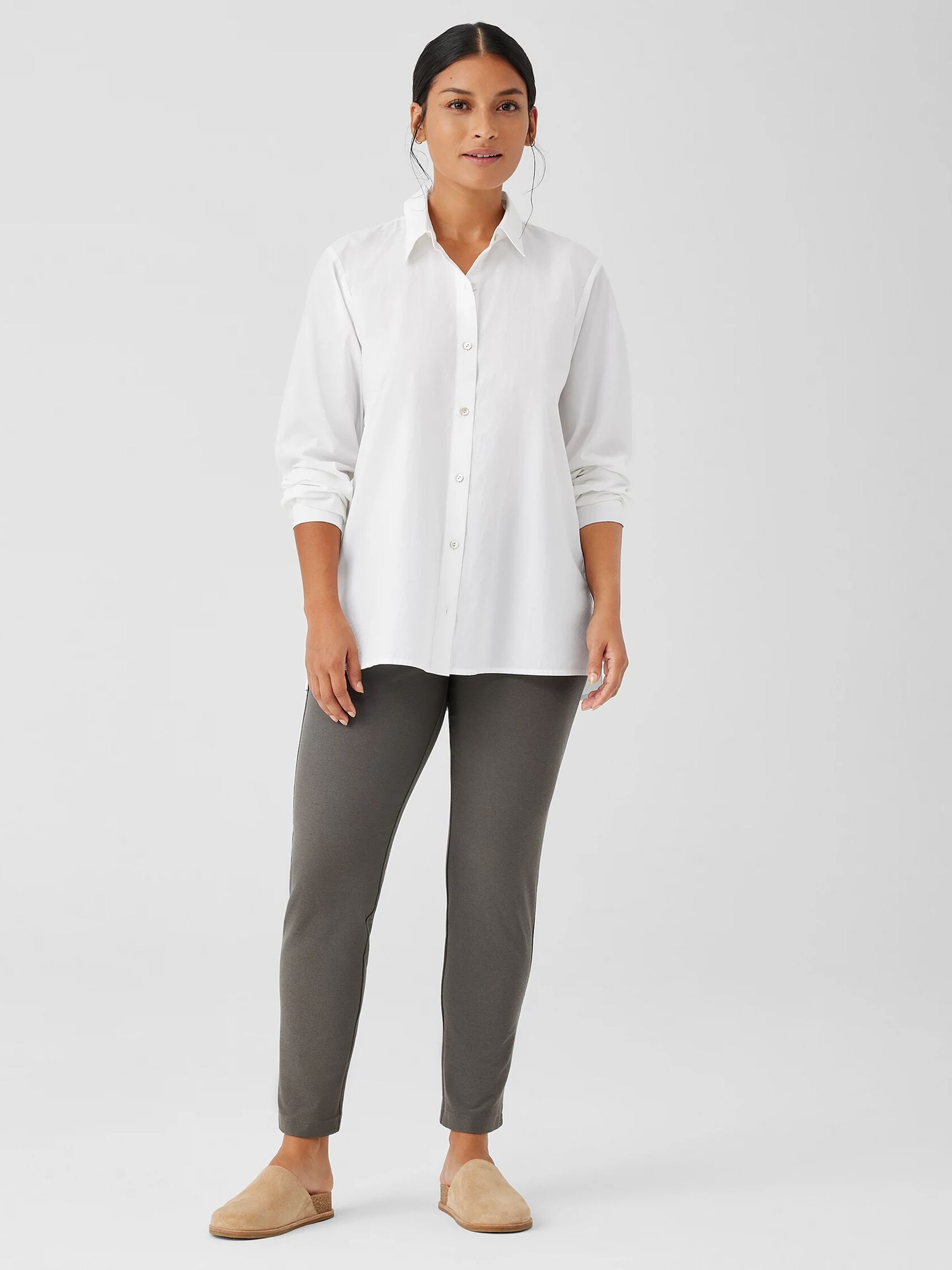 Washable Stretch Crepe Pant