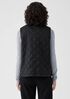 Eggshell Recycled Nylon Reversible Vest