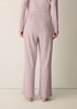 Organic Cotton Rib Straight Sleep Pant