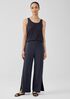 Stretch Jersey Knit Pant with Slits