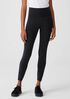 Sueded Cupro Knit Ankle Legging