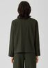 Organic Cotton Pucker Mandarin Collar Jacket