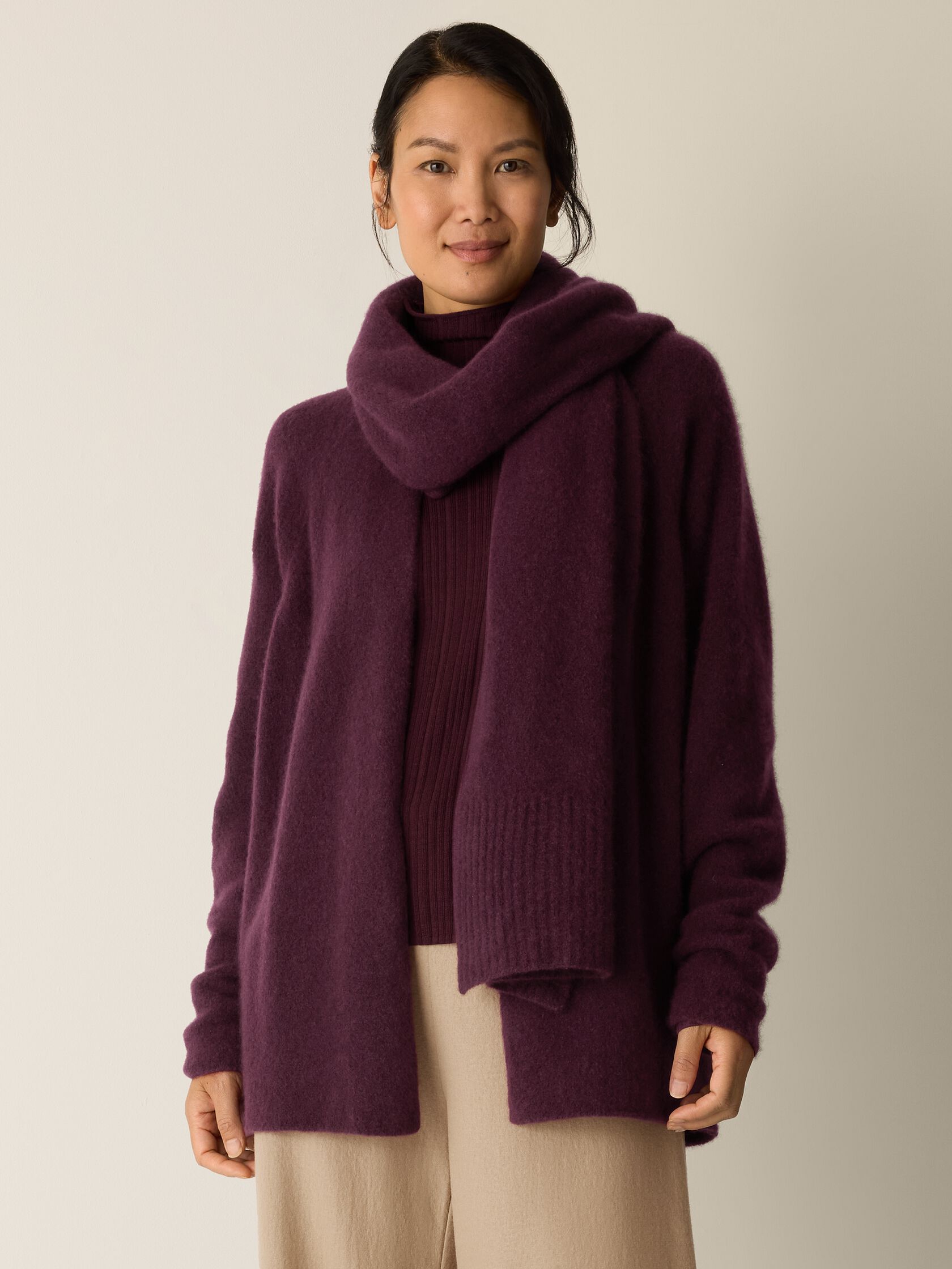 Cashmere Silk Boucle Bliss Scarf