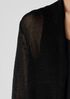 Organic Linen Cotton Cord Long Cardigan