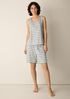 Striped Organic Cotton Jersey Sleep Set