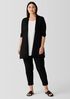 Washable Stretch Crepe Pant with Slits