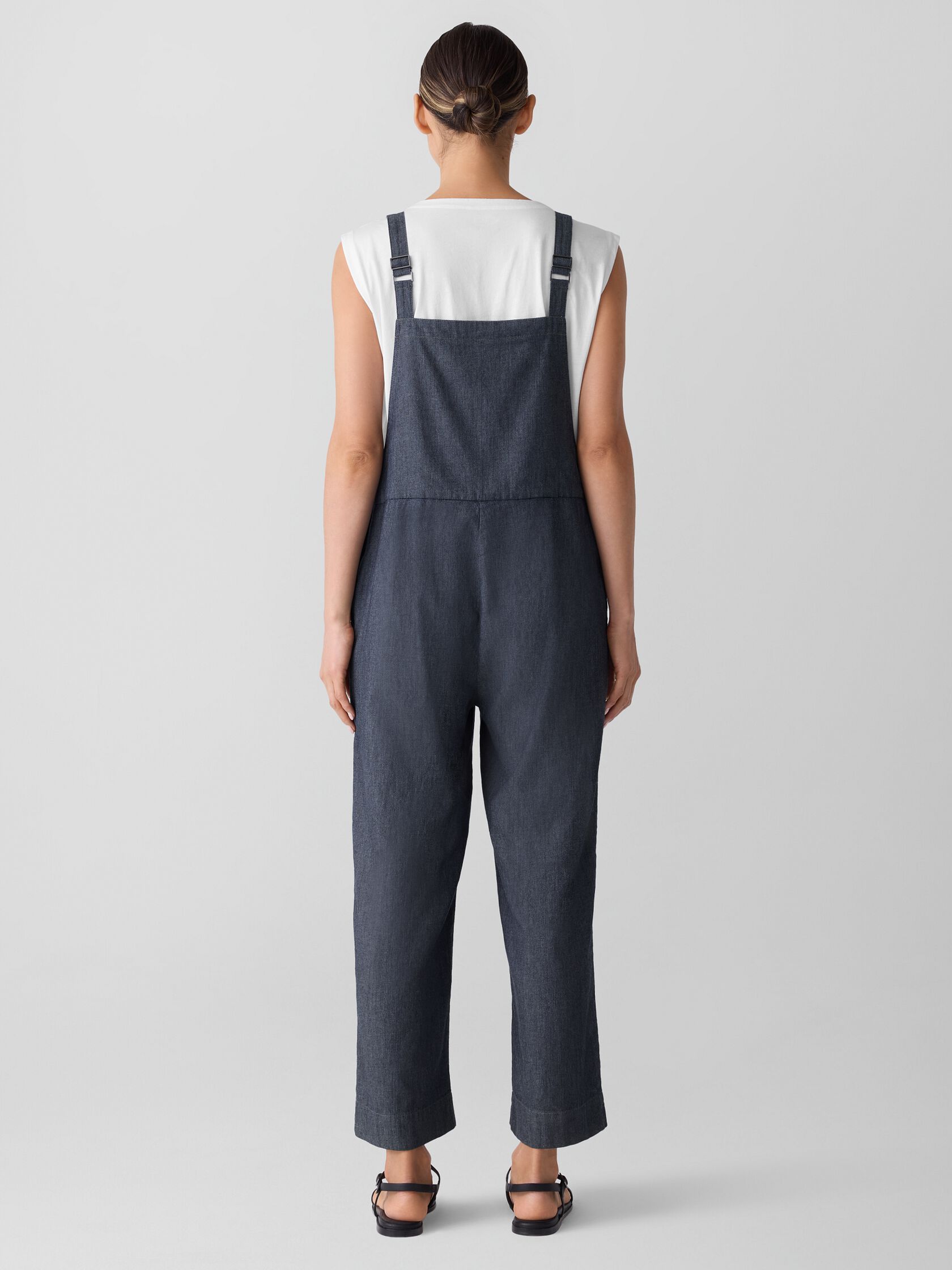 Airy Organic Cotton Twill Overalls