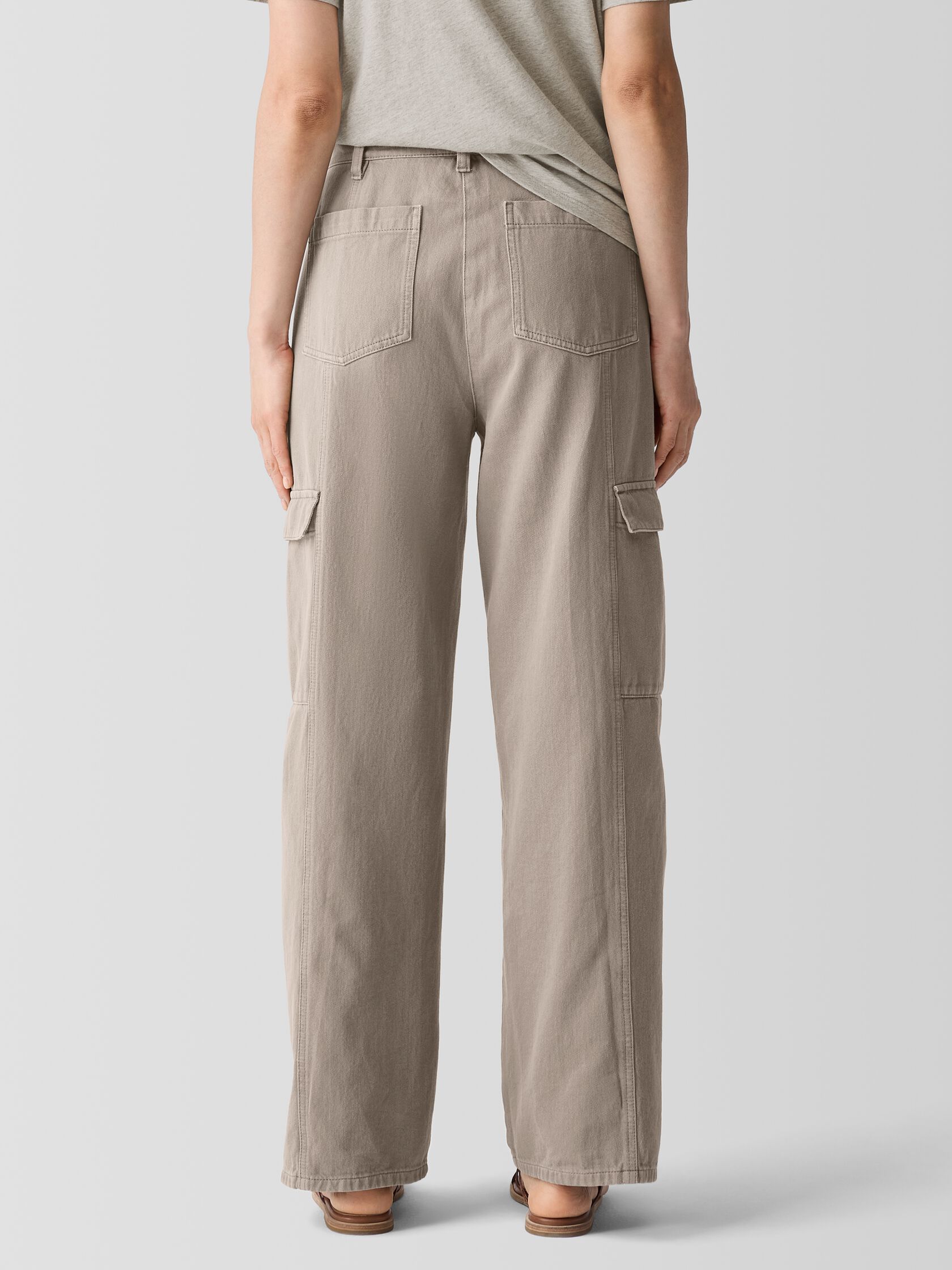 Garment-Dyed Utility Organic Cotton Cargo Pant