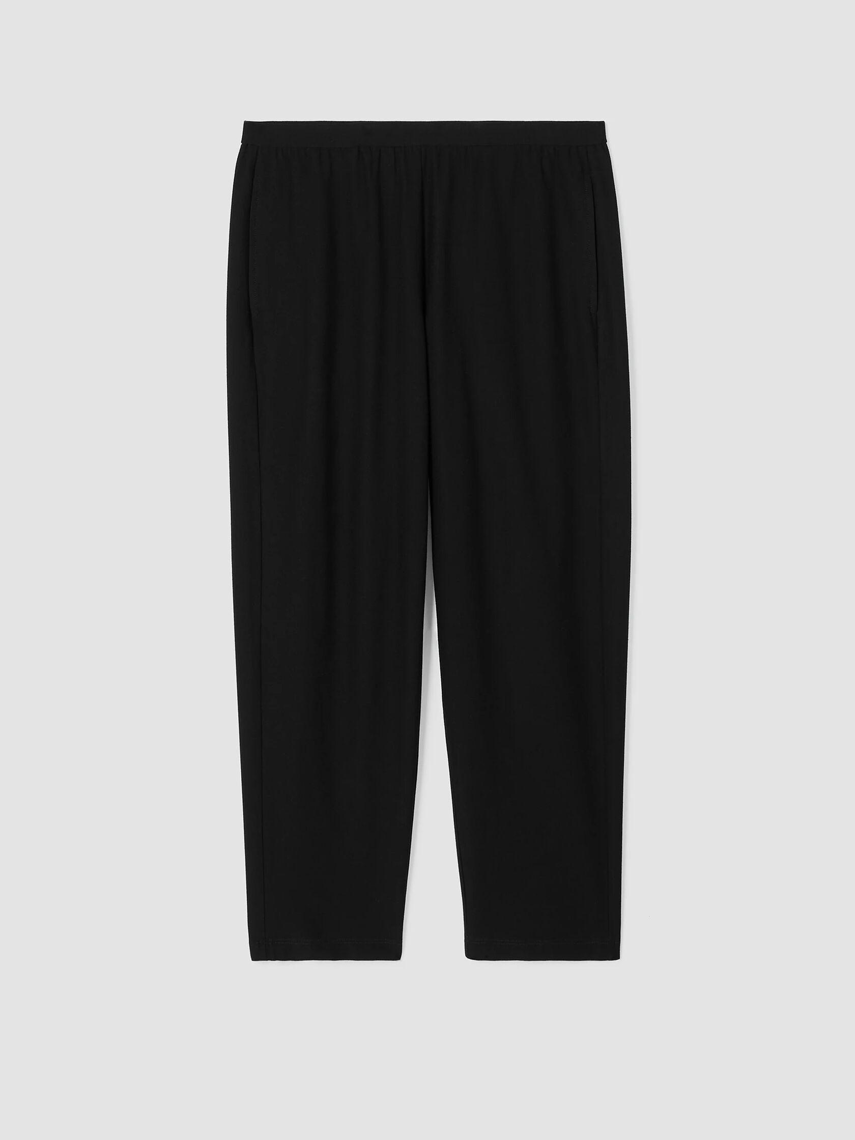 System Lightweight Washable Stretch Crepe Tapered Pant