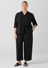 Washable Flex Ponte Wide-Leg Pant