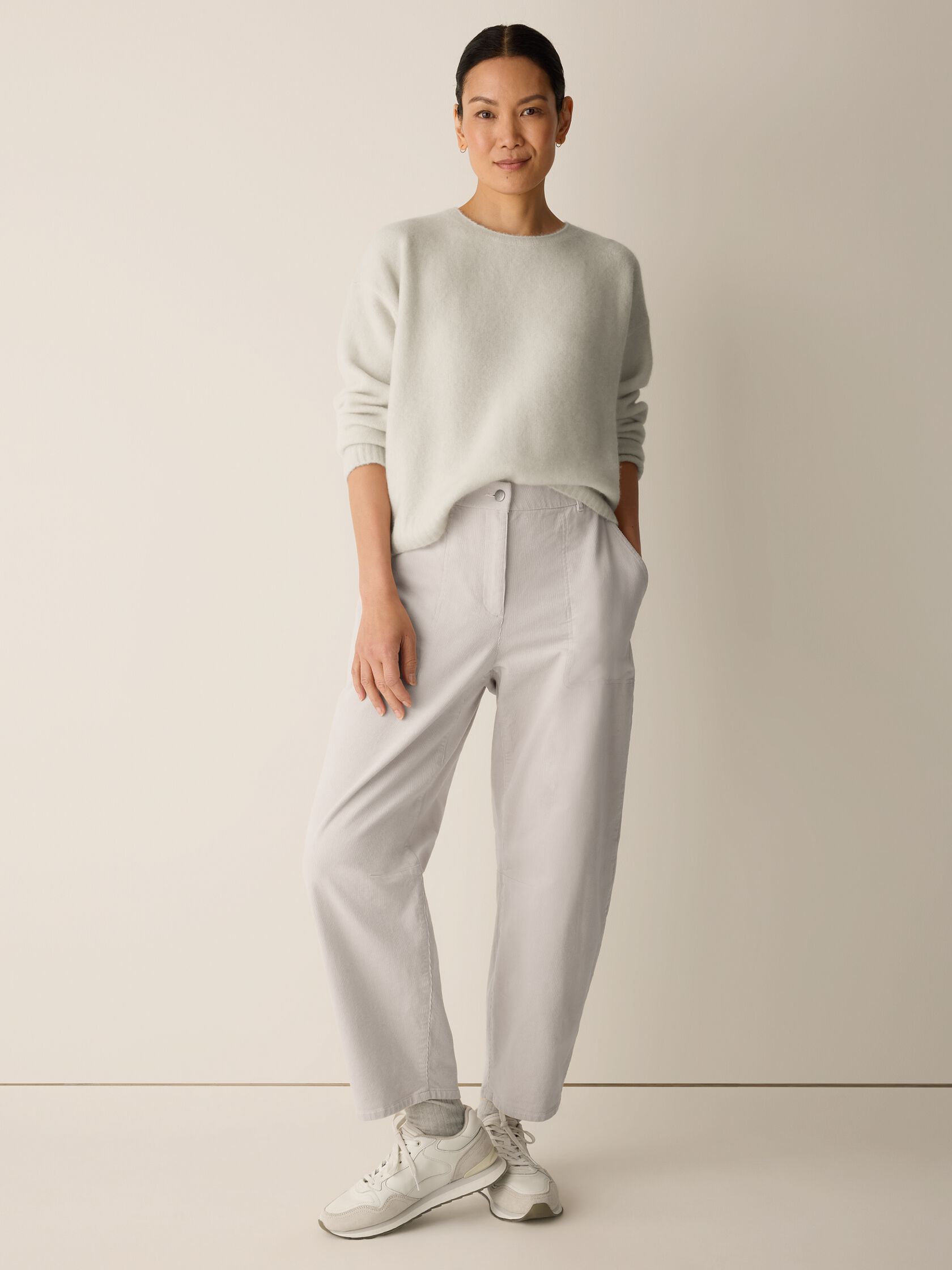 Cashmere Silk Bliss Crew Neck Top