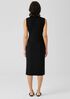 Stretch Jersey Knit Tie-Front Dress