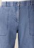 Cotton Stretch Denim Arch Pant