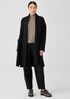 Lightweight Boiled Wool Coat in Responsible Wool