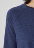 Cotton Hemp Melange Crew Neck Top