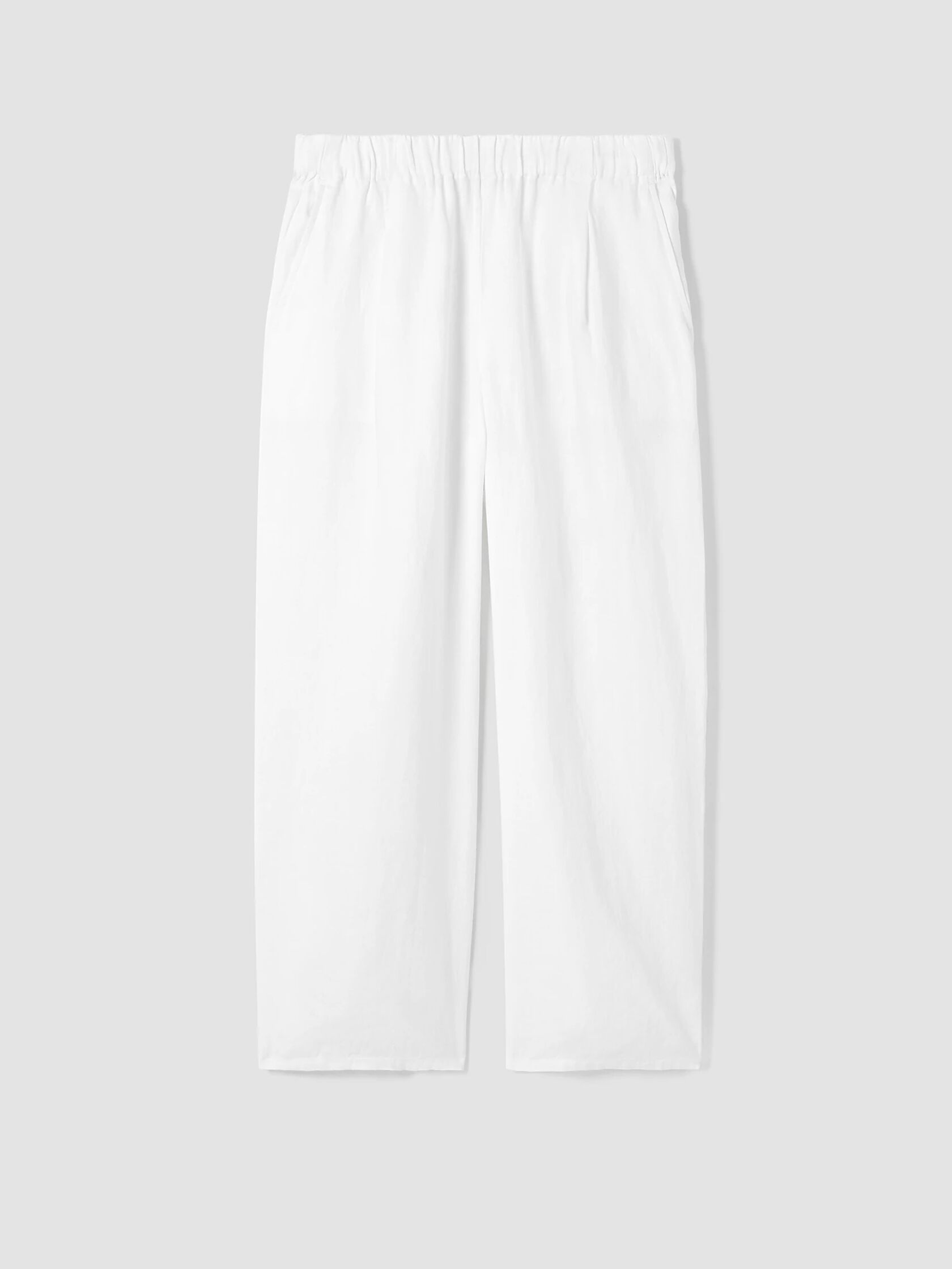 Organic Linen Straight Pant