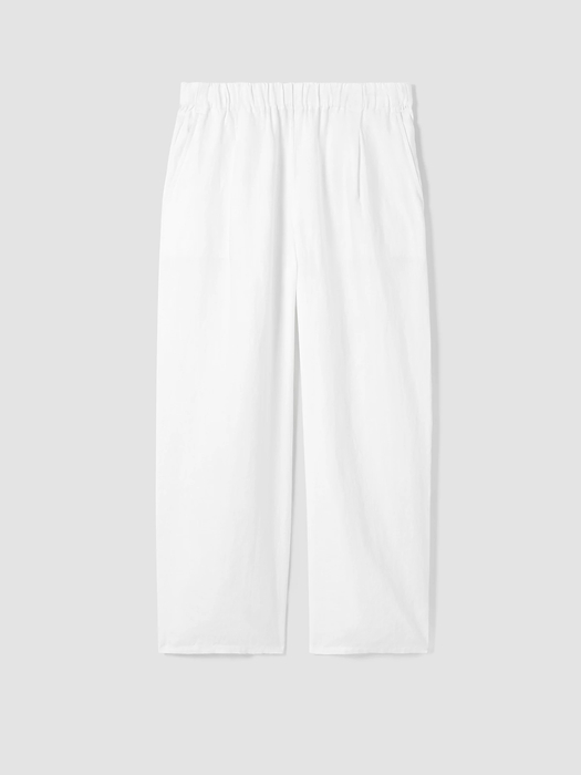 Organic Linen Straight Pant