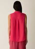 Organic Handkerchief Linen Sleeveless Shirt