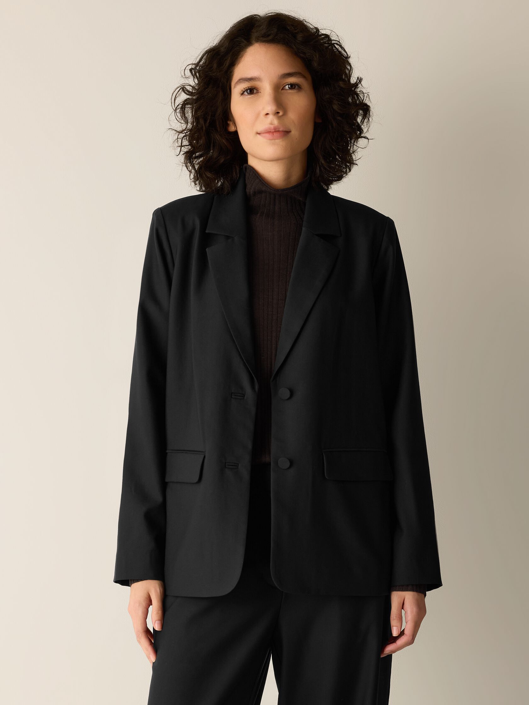 Seasonless Wool Long Blazer